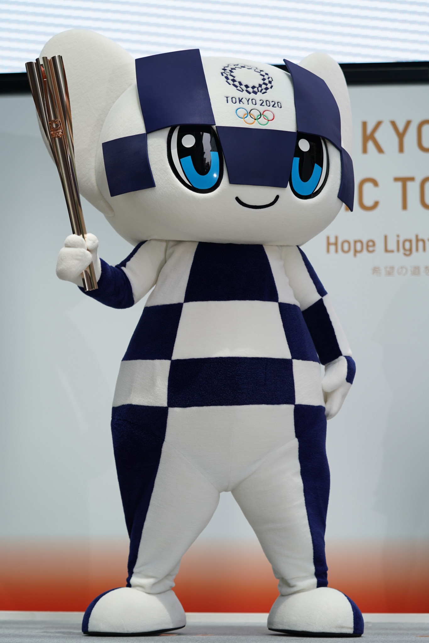Tokyo 2020 Olympic mascot Miraitowa will become a familiar sight ©Getty Images