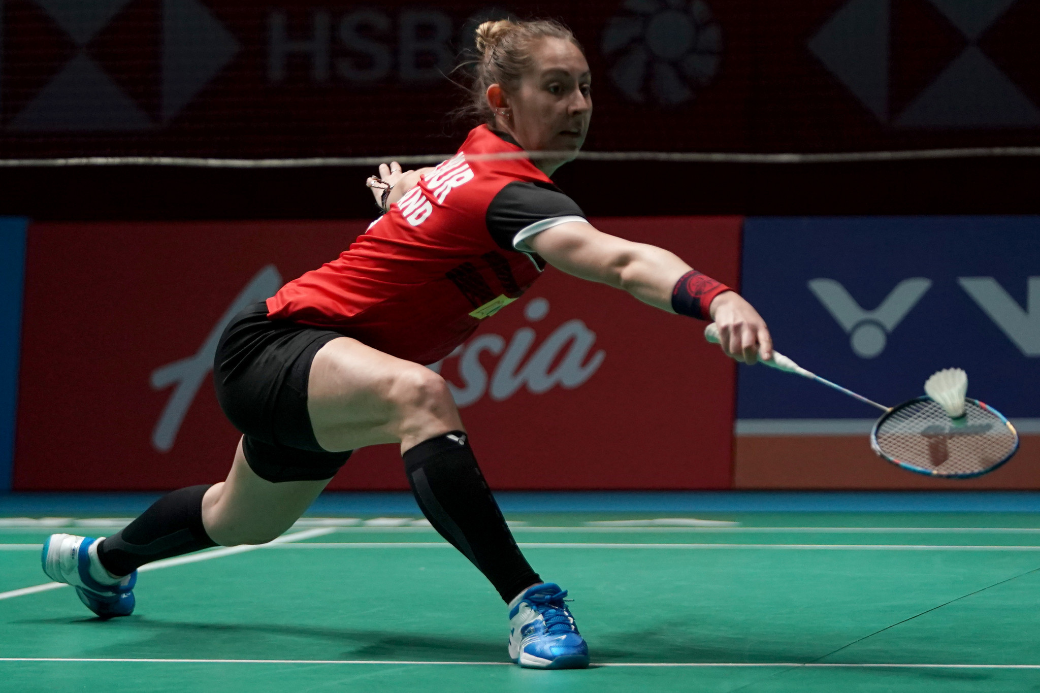 Scotland's Kirsty Giilmour was narrowly beaten in the women's singles final at the BWF Russian Open today ©Getty Images