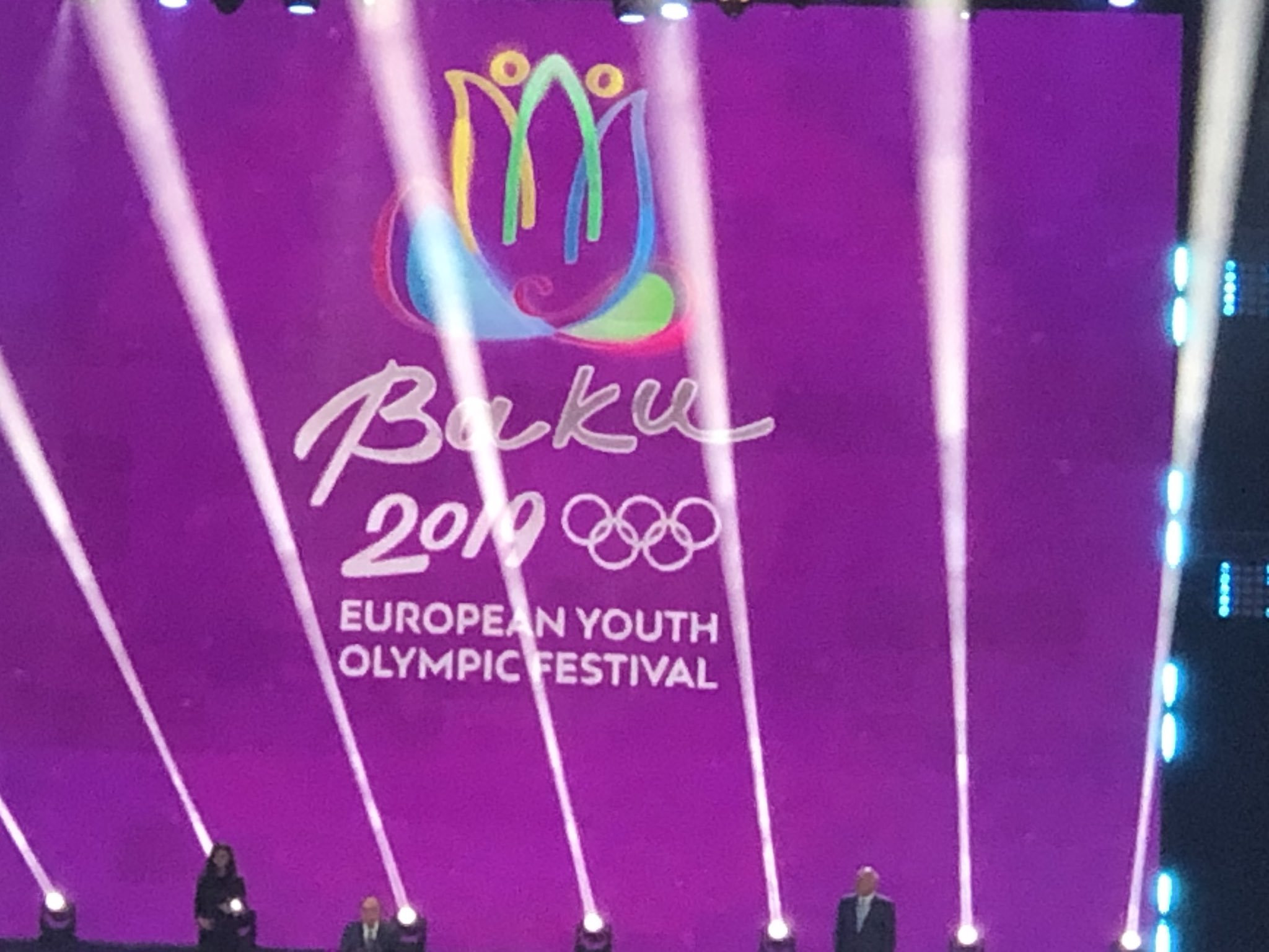 Azerbaijan President and First Lady in attendance as Summer EYOF opens in Baku