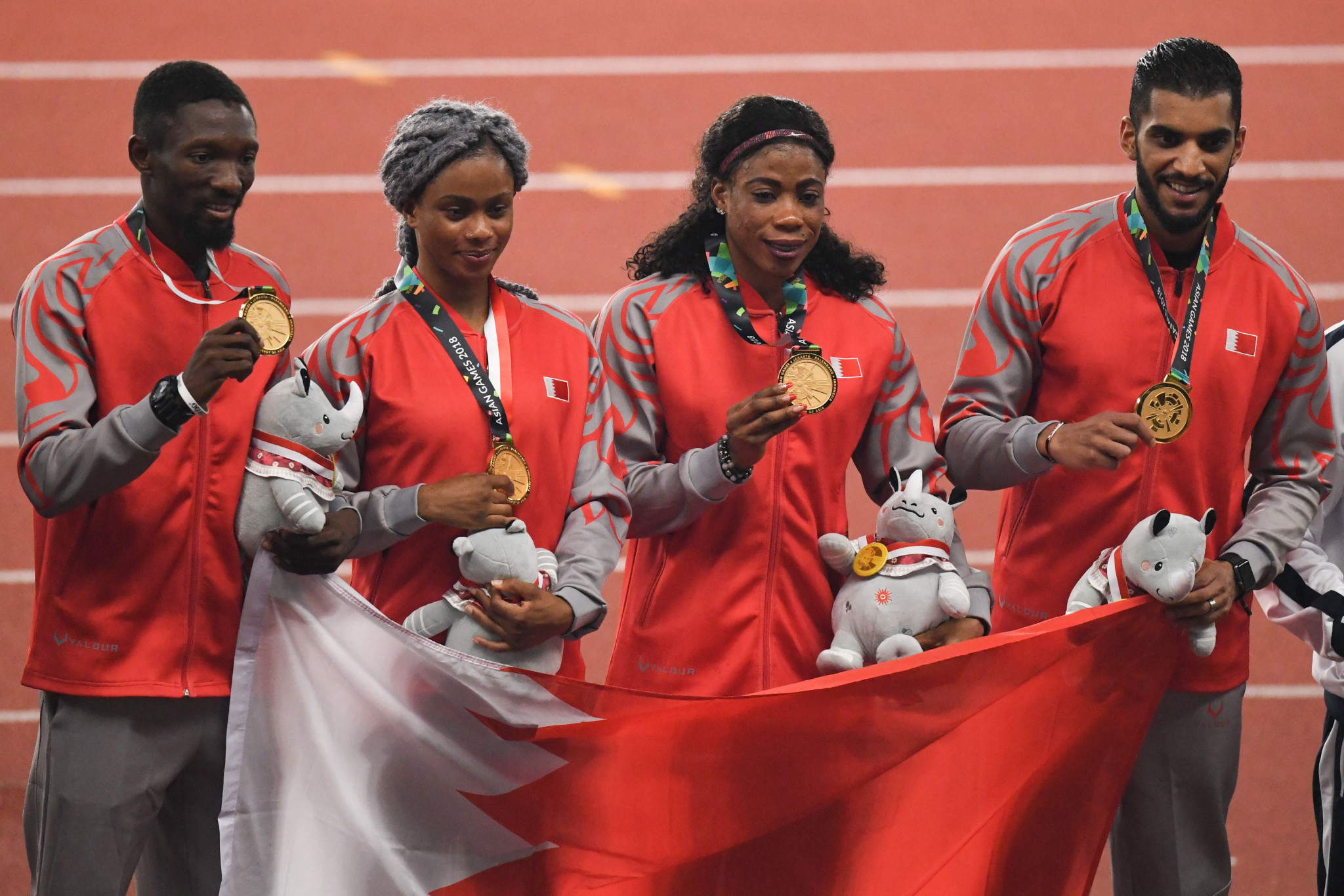 Bahrain will be stripped of the gold medal they won in the mixed 4x400m relay at the 2018 Asian Games ©Getty Images
