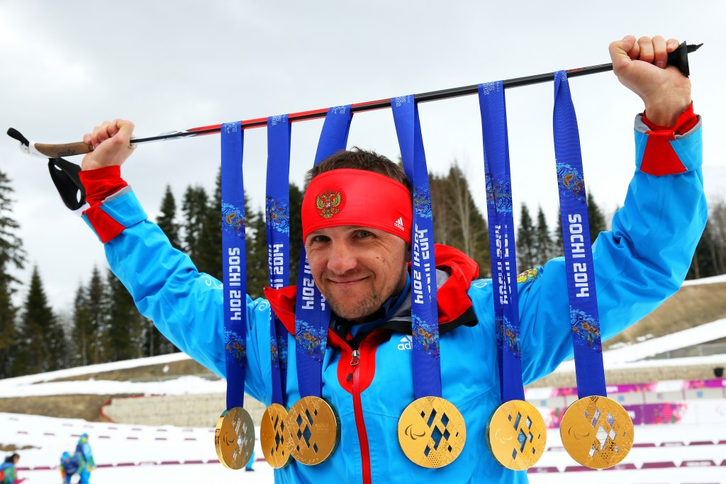 Russia's Roman Petushkov was named Best Male having become the first athlete in history to win six golds at a single Paralympic Winter Games at Sochi 2014