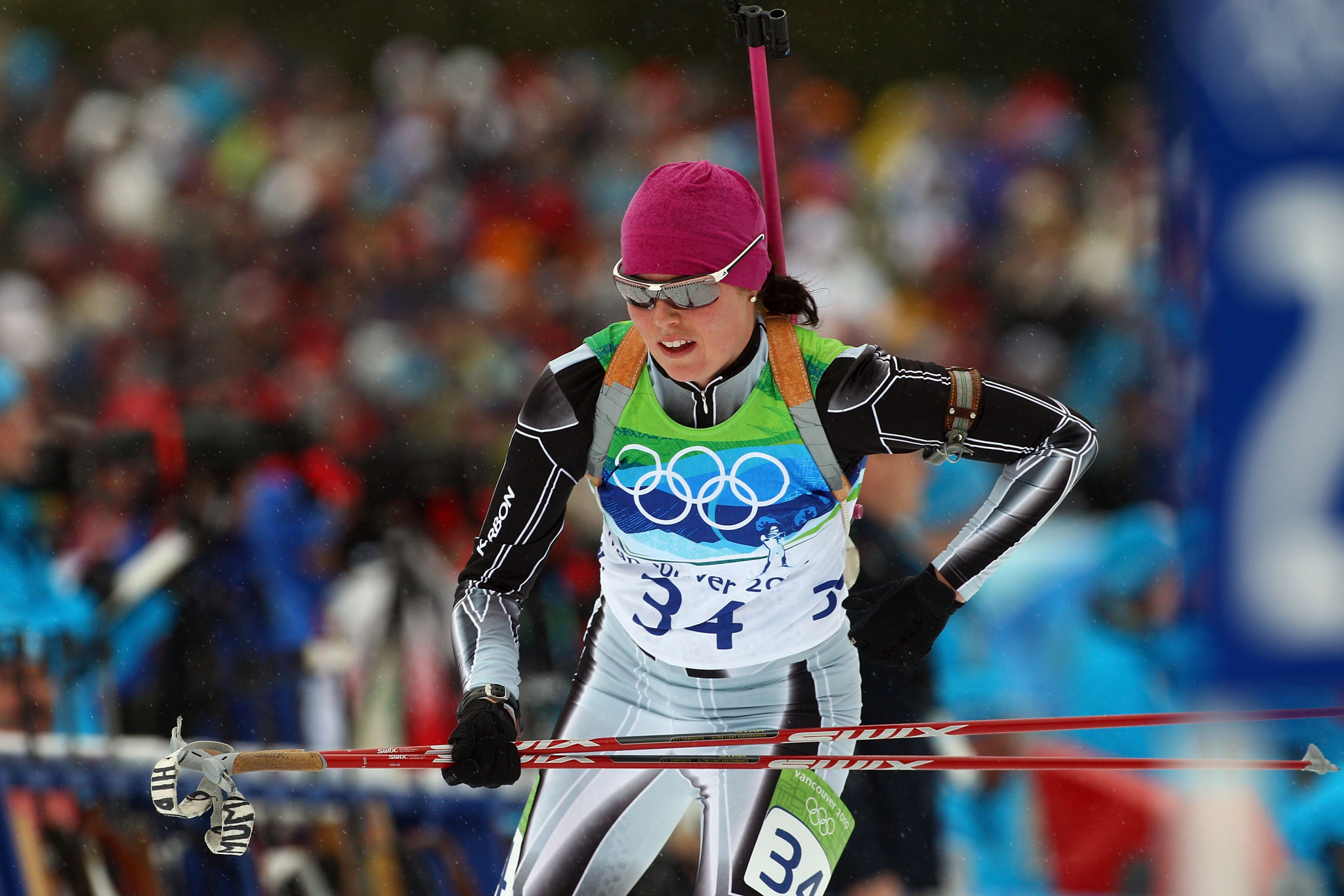 Sarah Murphy represented New Zealand at the Vancouver 2010 Winter Olympics ©Getty Images