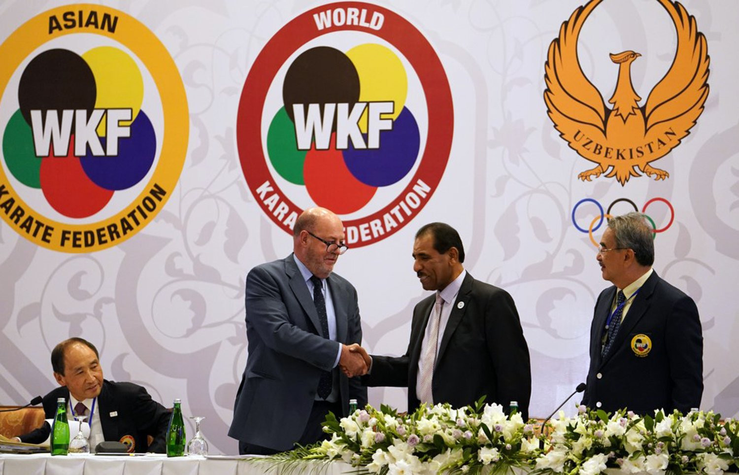  WKF President Espinós sees Nasser Alrazooqi elected as Asian Karate Federation President