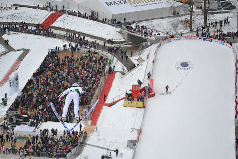 Râșnov has hosted FIS Women's Ski Jumping World Cup events, but never a competition in the men's tournament ©Wikipedia