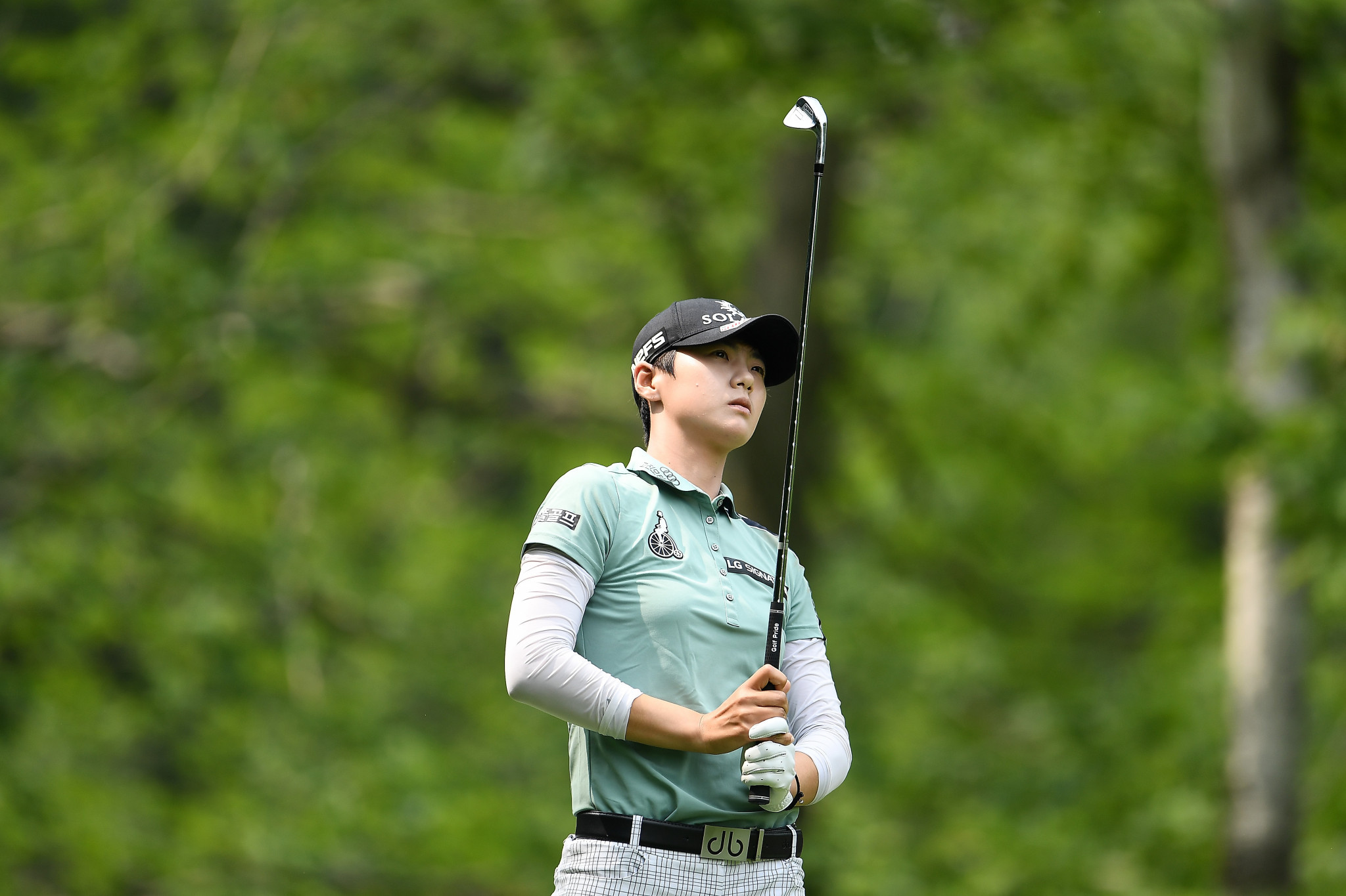 Park Sung-hyun is hoping to win a maiden Evian Championship ©Getty Images