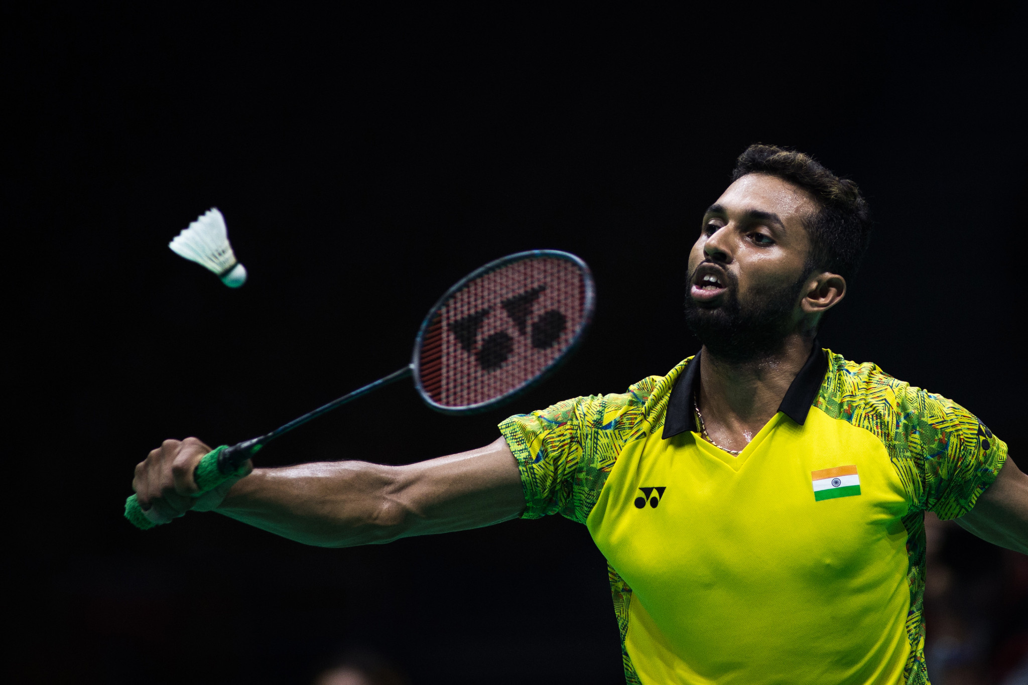 Prannoy Kumar knocked out his Indian team-mate Srikanth Kidambi, the eighth seed ©Getty Images