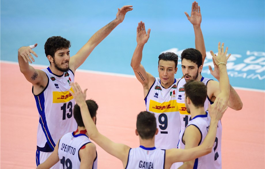 Italy kept their 100 per cent record intact as they reached the last four ©FIVB