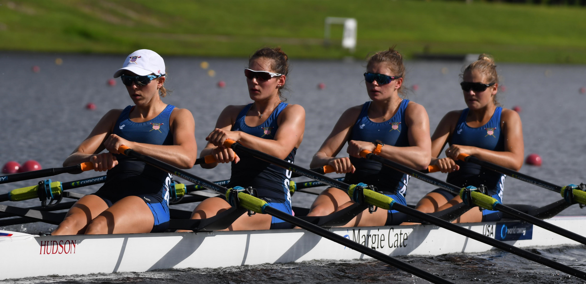 Competition began in Sarasota-Bradenton in humid conditions ©USRowing