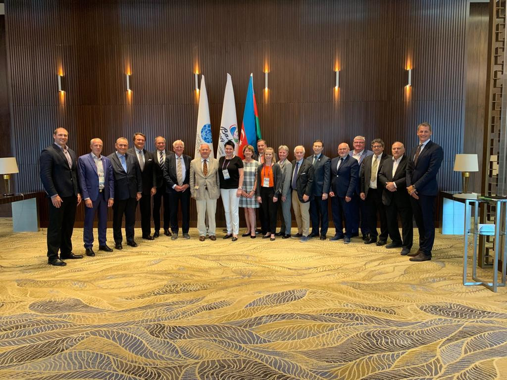 The EOC Executive Committee held its third meeting of 2019 during the European Youth Olympic Festival in Baku ©EOC