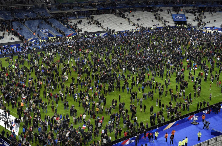 Four people died in explosions near the Stade de France while France were playing a friendly against Germany 