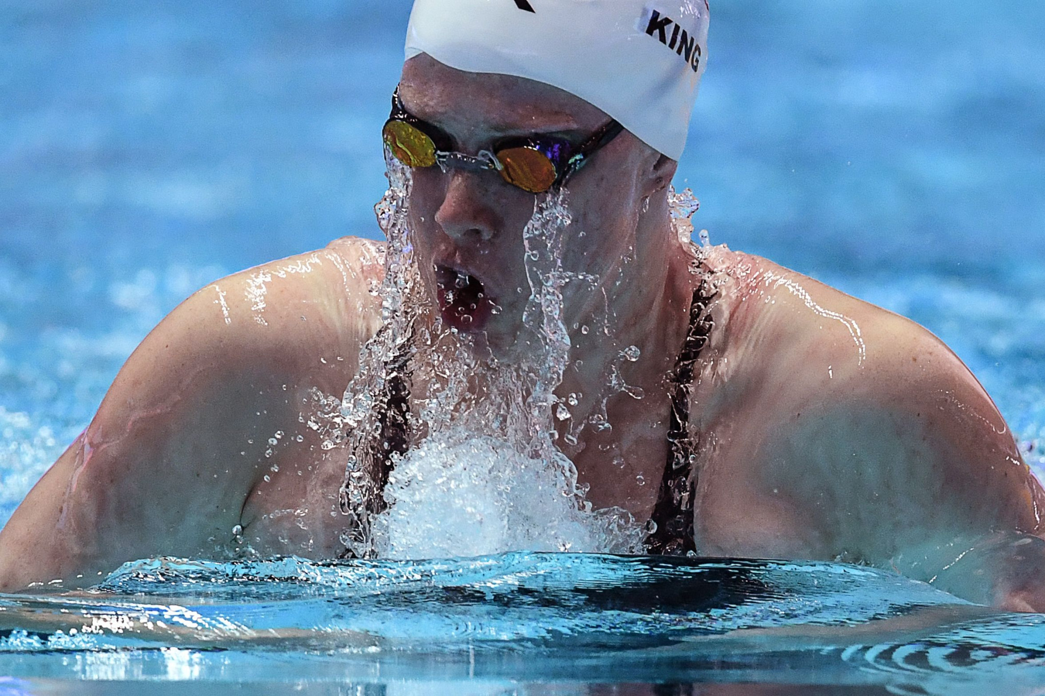 Lilly King saw her hopes dashed by disqualification ©Getty Images
