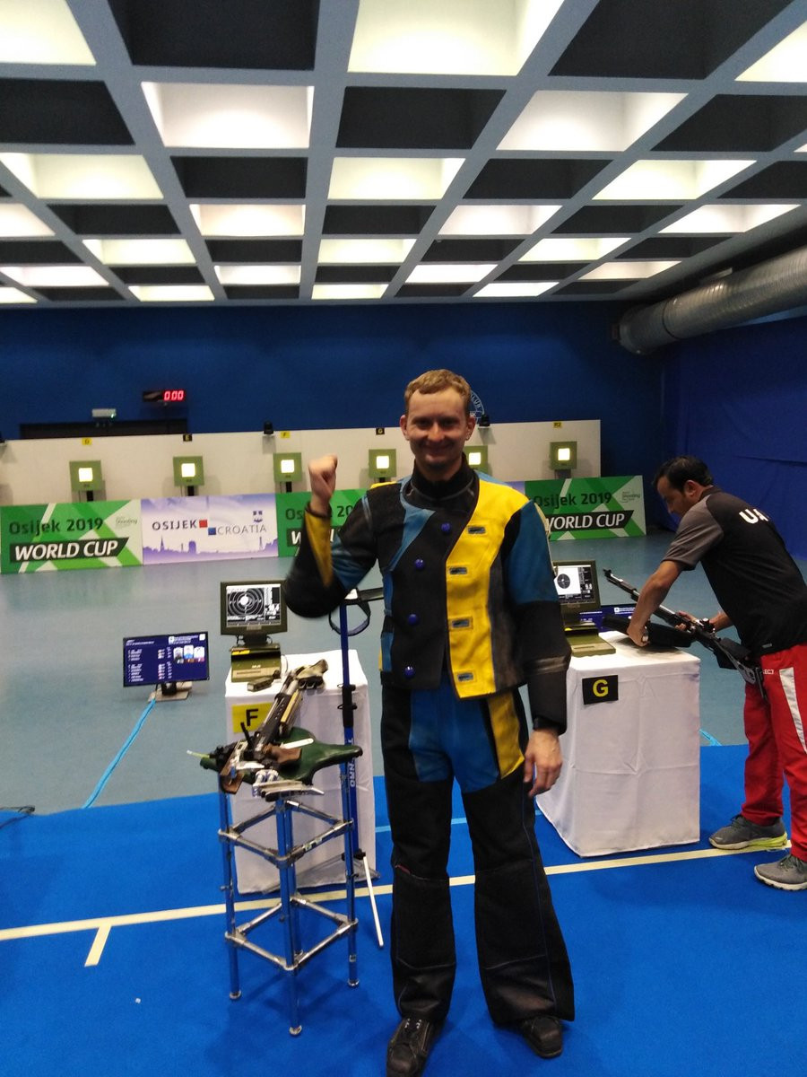 Ukraine claim two gold medals on day one of World Shooting Para Sport World Cup in Osijek