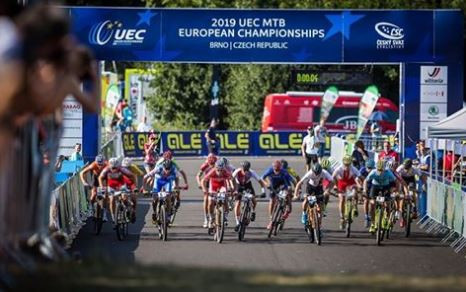 Switzerland won the team relay on day one of the European Cycling Union (UEC) Mountain Bike European Championships in the Czech venue of Brno ©UEC