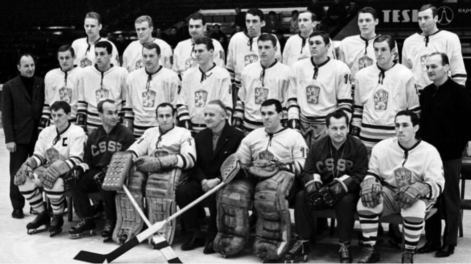 Jan Hrbatý was part of Czechoslovakia's silver medal-winning team at the 1968 Winter Olympic Games in Grenoble ©IIHF