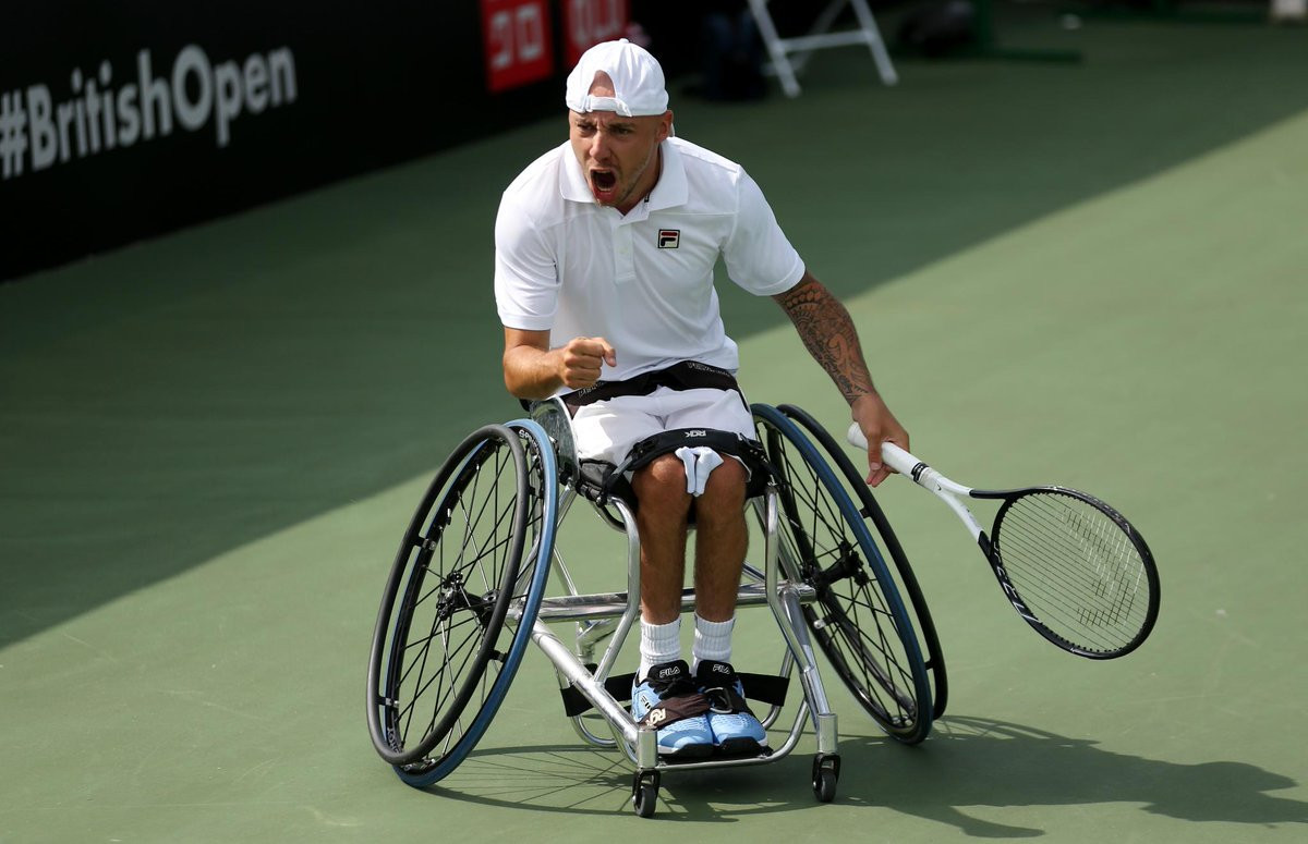 Lapthorne fights back to reach quad singles final at British Open Wheelchair Tennis Championships