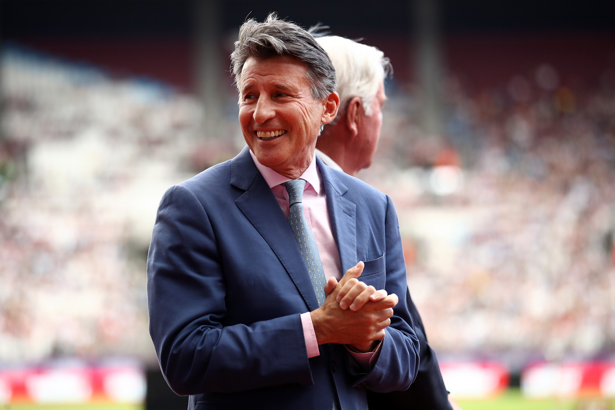 Sebastian Coe is to be re-elected as President of the IAAF unopposed, it has been officially confirmed ©Getty Images