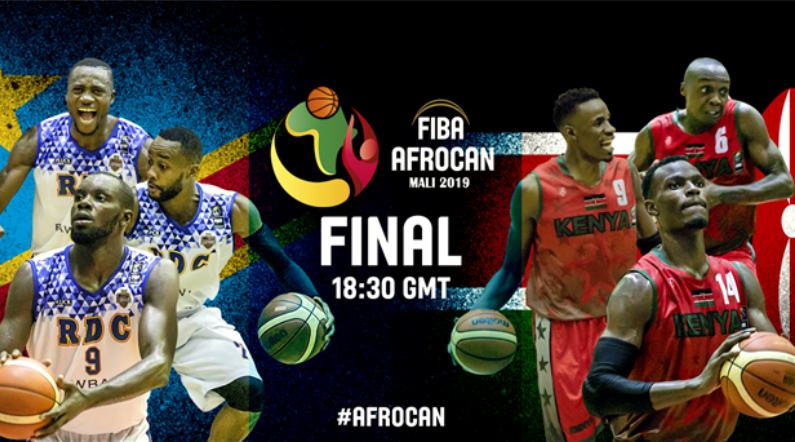 Democratic Republic of the Congo face Kenya in tomorrow's AfroCan final ©FIBA
