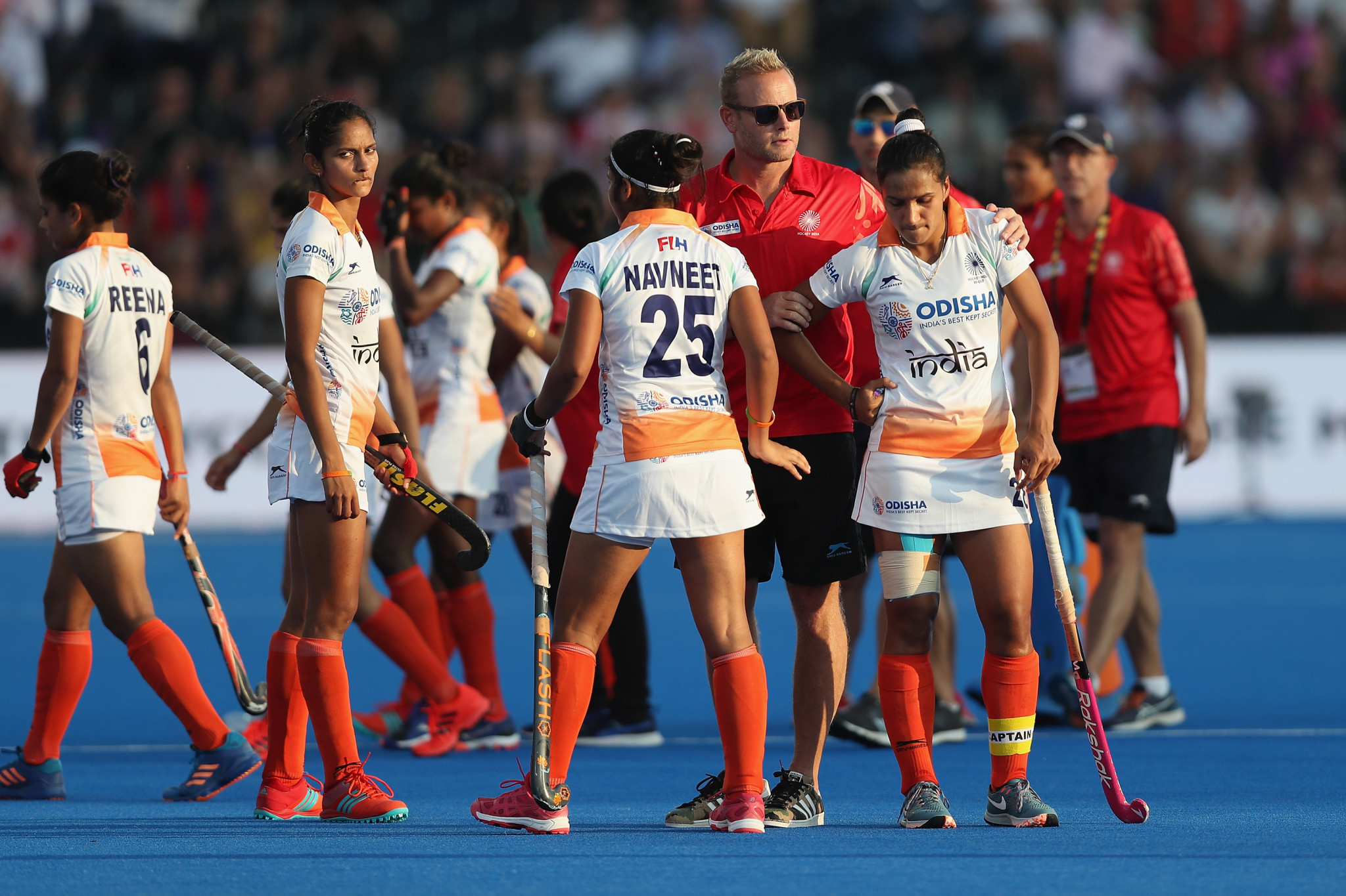 The Indian women's hockey team have been put through their paces in taekwondo sessions ©Getty Images