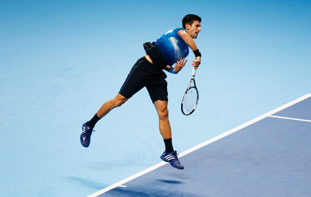 Novak Djokovic brushed aside Kei Nishikori in his opening match ©Getty Images