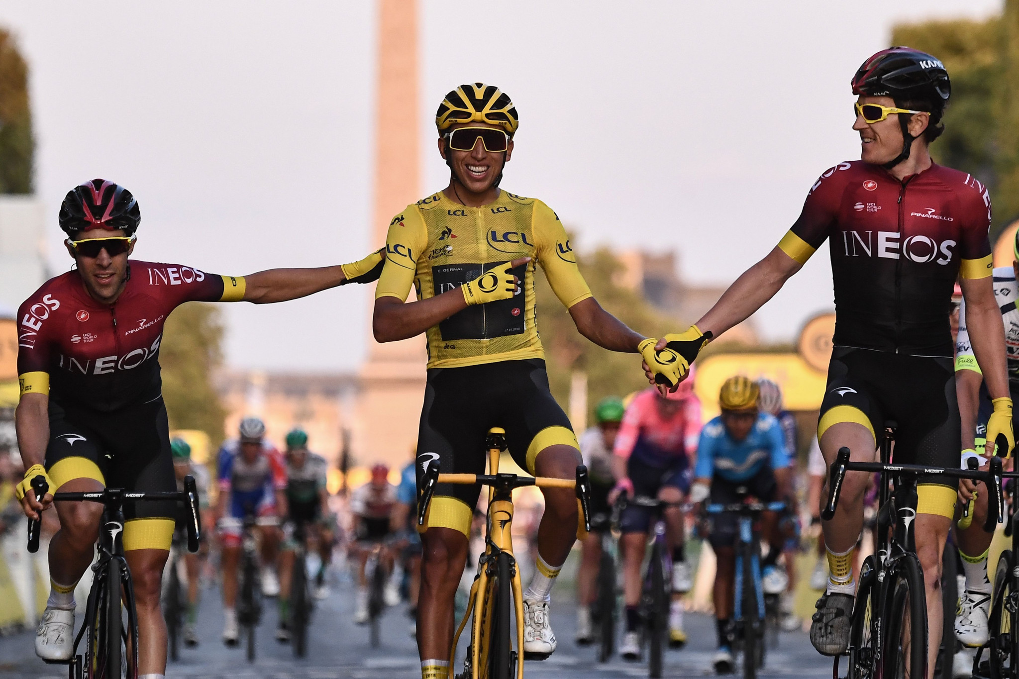 Bernal crowned first Colombian winner of Tour de France after final stage in Paris