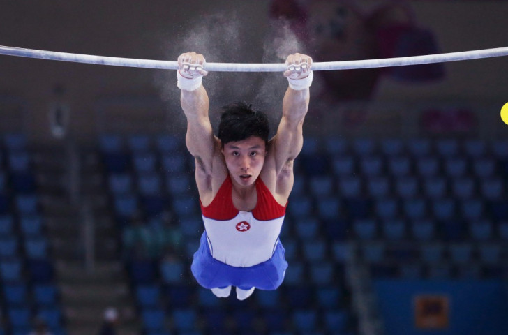 Gymnast Shek Wai Hung was among the winners at last year's Hong Kong Sports Stars Awards