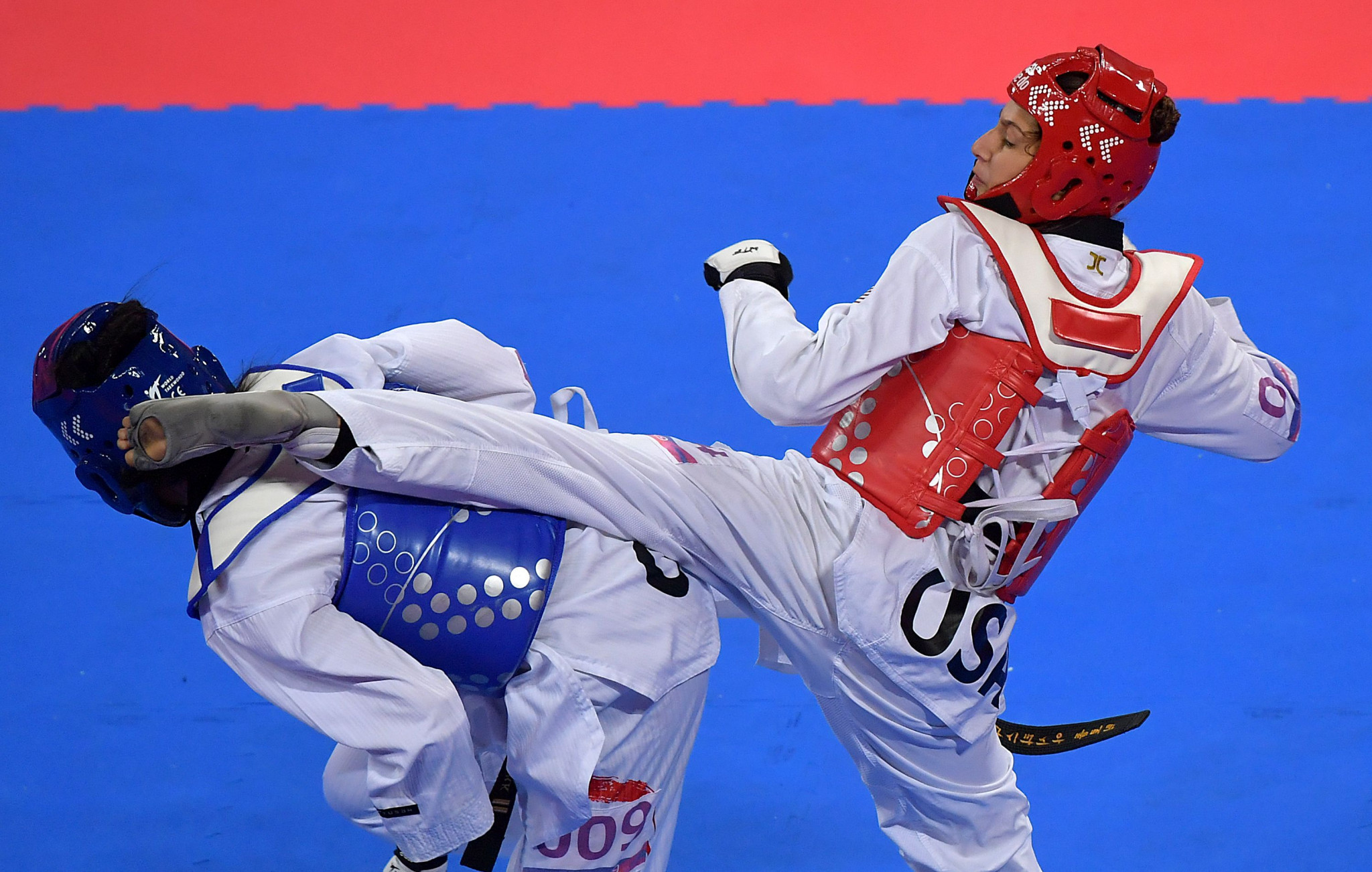 Anastasija Zolotic claimed gold in the women's 57kg event ©Getty Images