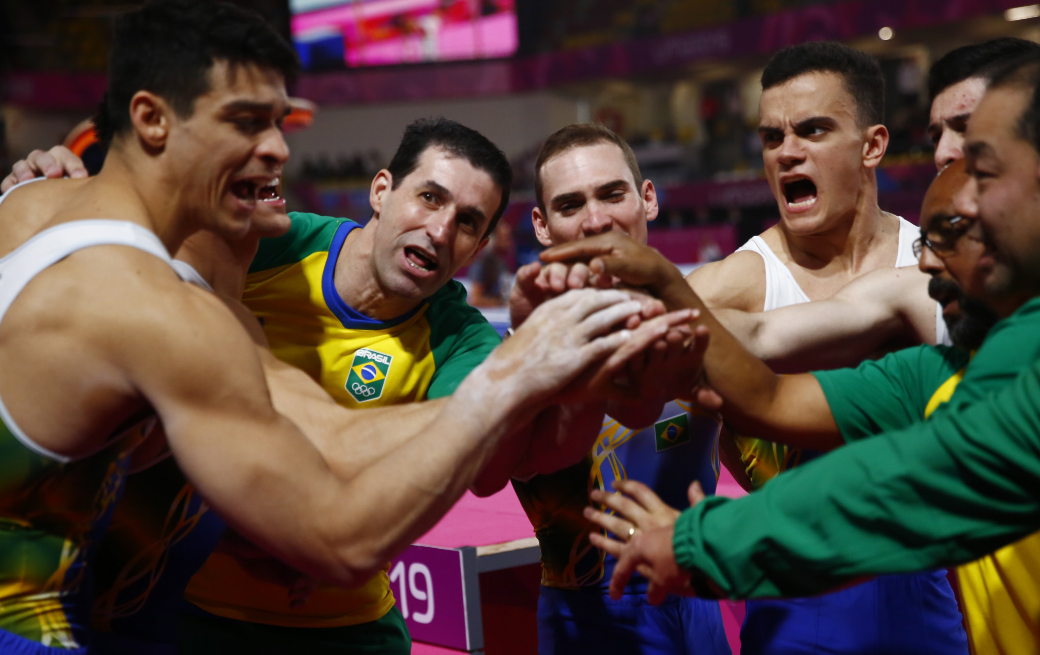 Brazil struck gold in the men's team gymnastics final ©Lima 2019