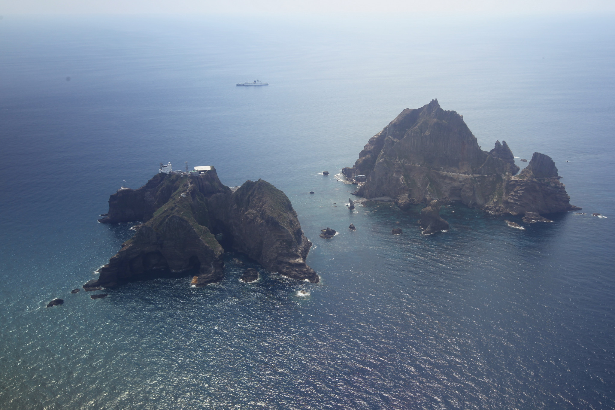 The Liancourt Rocks are claimed by both South Korea and Japan ©Getty Images