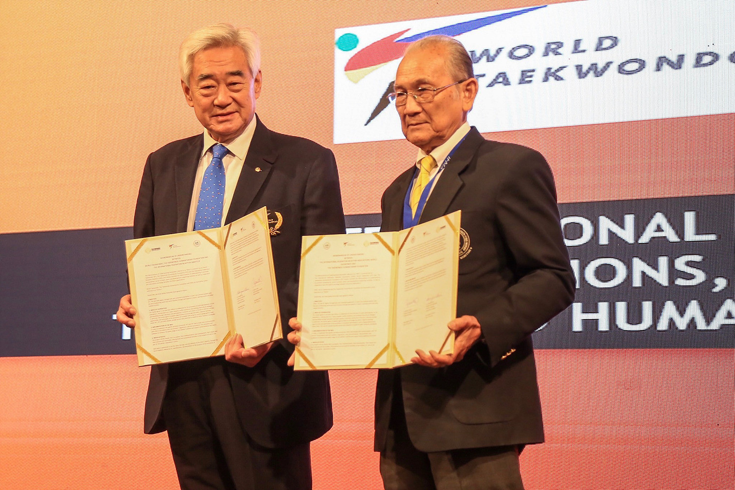 The MoU was signed during the IFMA General Assembly in Bangkok ©World Taekwondo