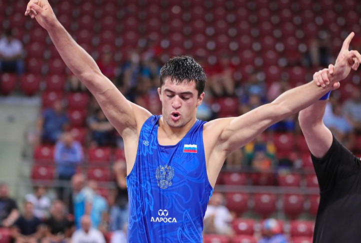 Arsamag Zasseev of Russia reached the 110kg final ©UWW