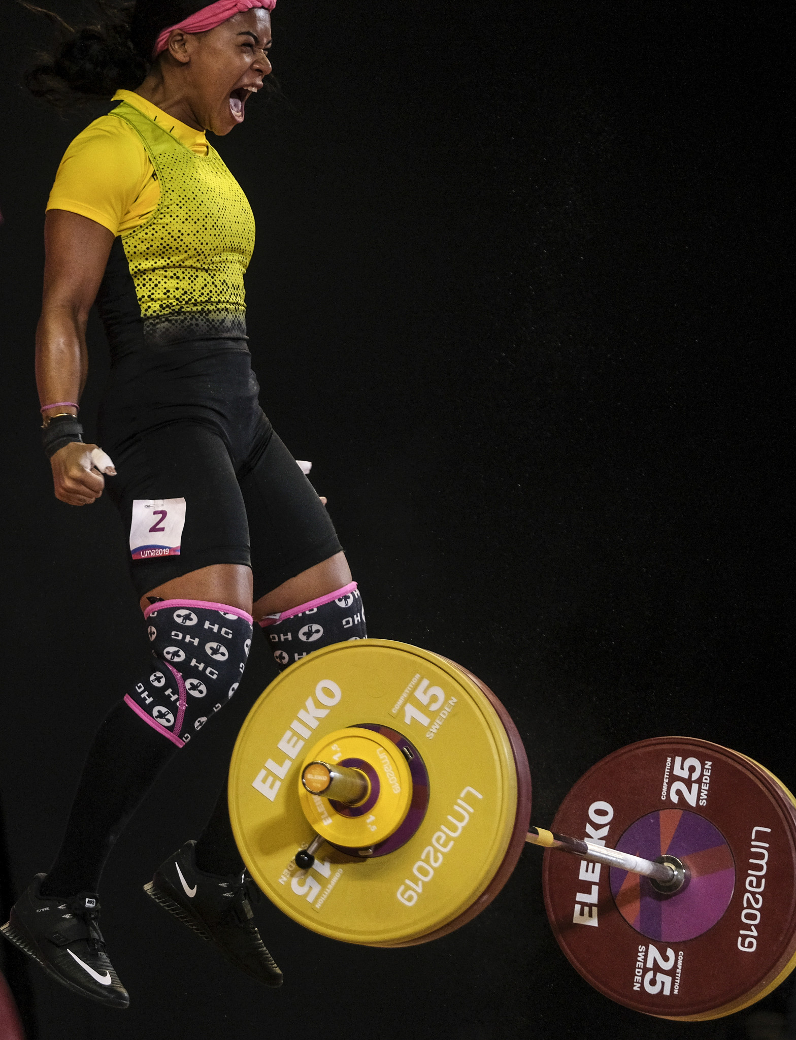 Weightlifting continued, with Ecuador managing a gold medal ©Lima 2019