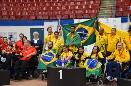 Brazil took one gold and two silver medals