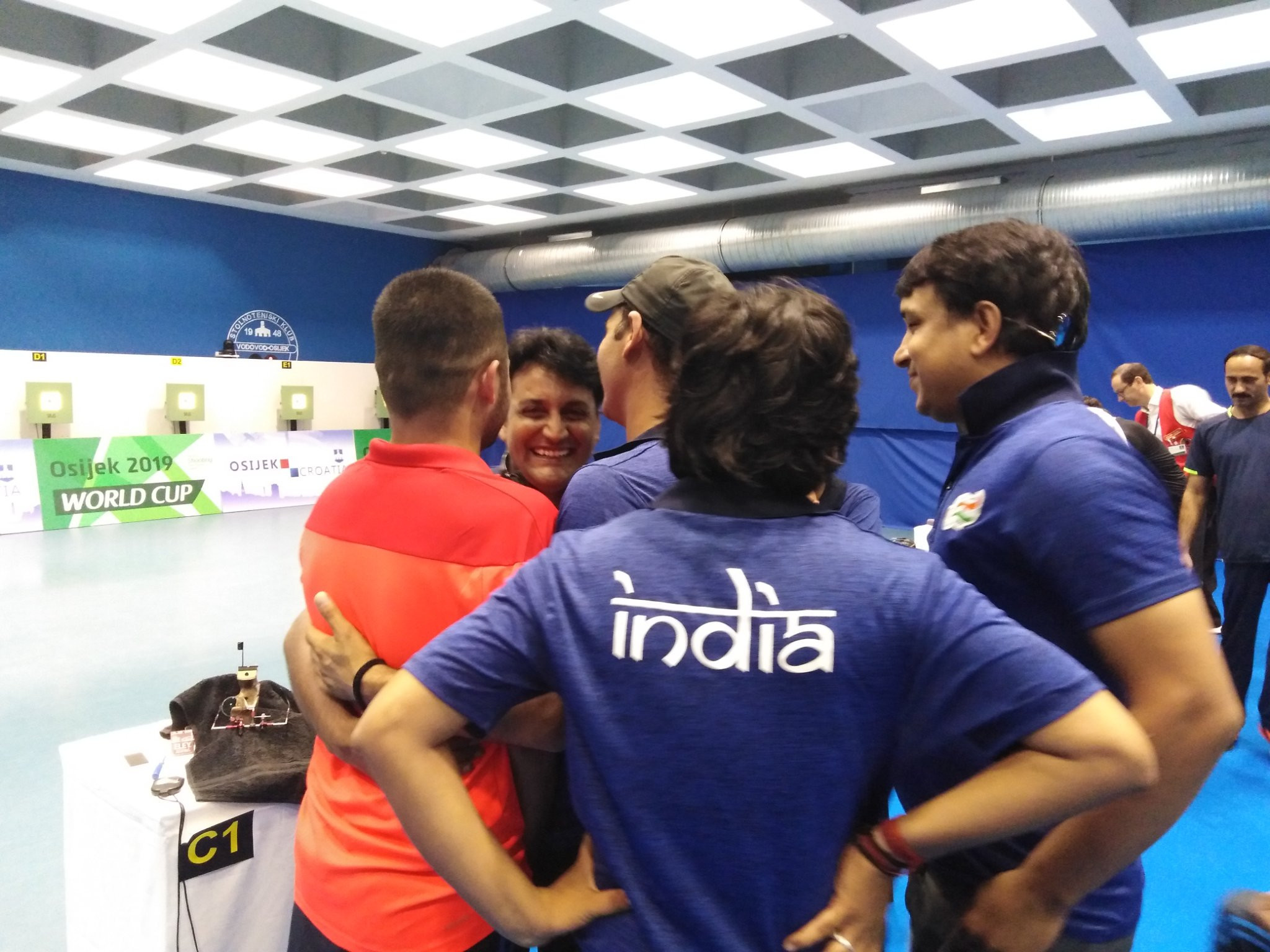 India won the mixed team 10m pistol final ©World Shooting Para Sport