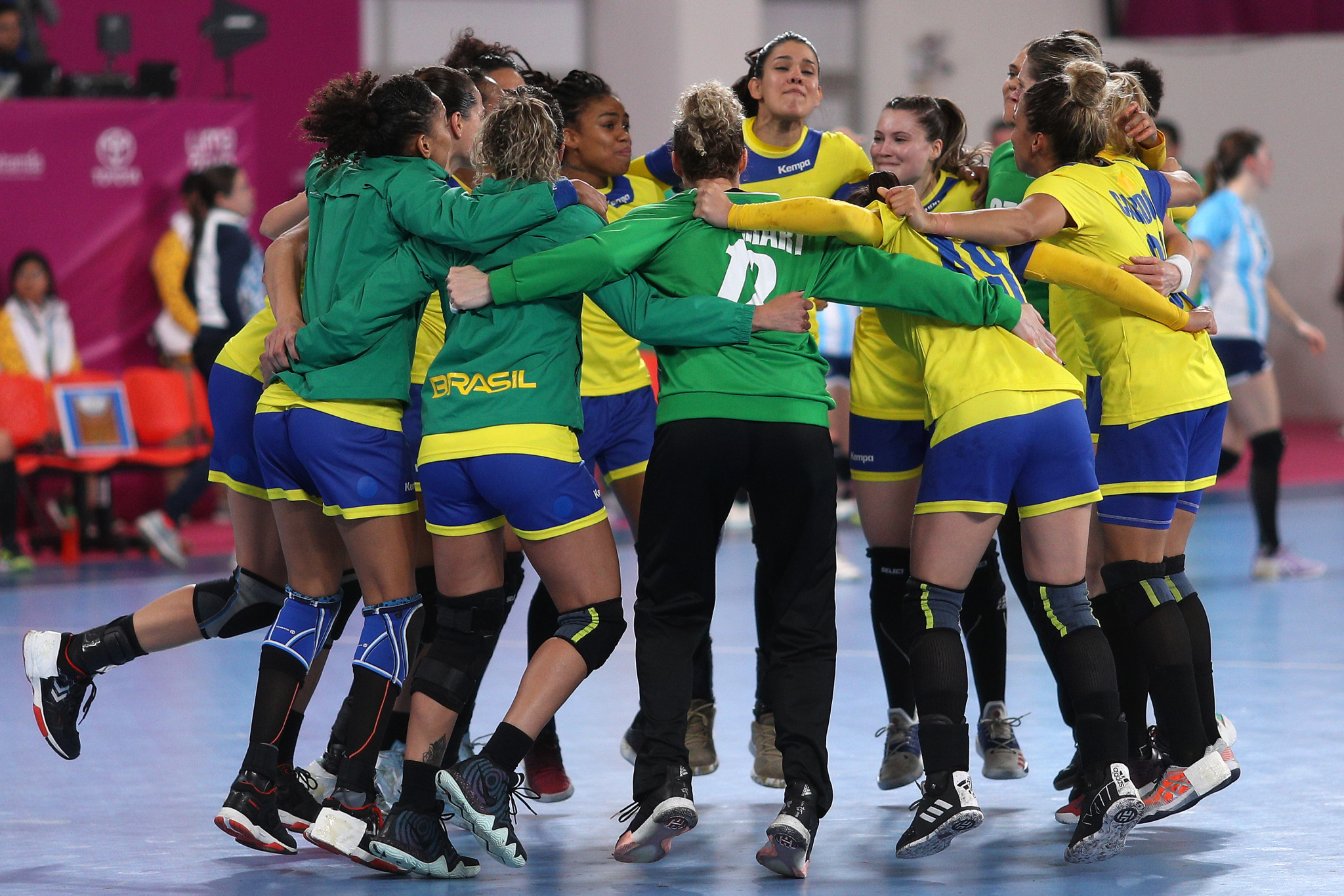 Brazil earned handball gold and qualification to Tokyo 2020 ©Getty Images