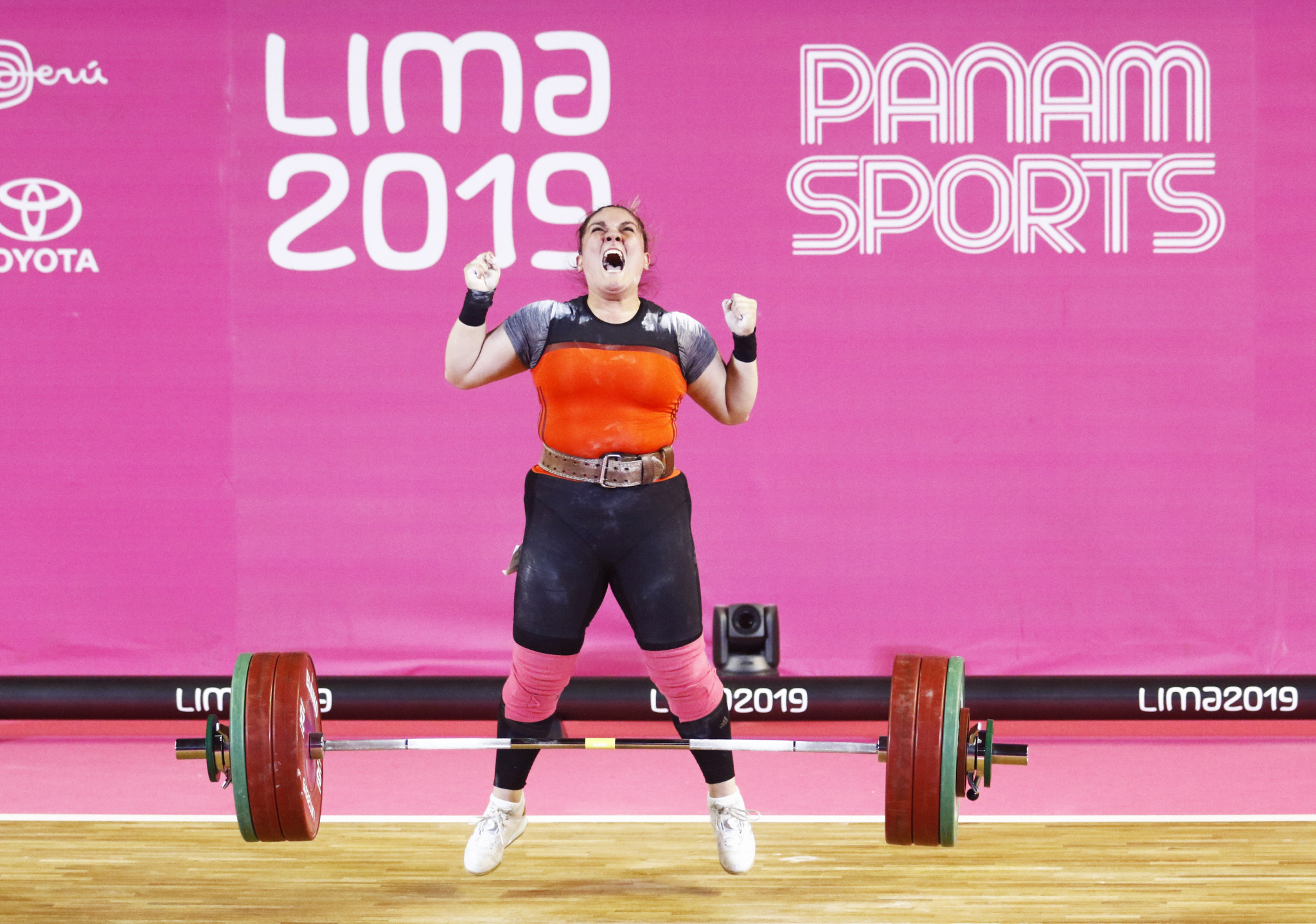 Chile enjoyed a fruitful day, with Maria Fernanda Valdes of Chile winning the women's 87kg weightlifting event ©Lima 2019