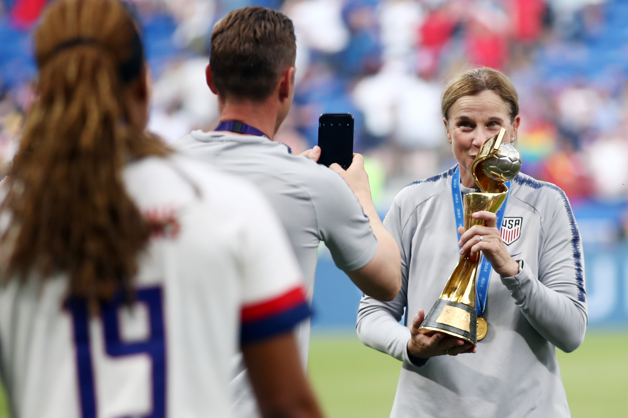 The 52-year-old Jill Ellis led the US to a fourth FIFA World Cup title this summer ©Getty Images