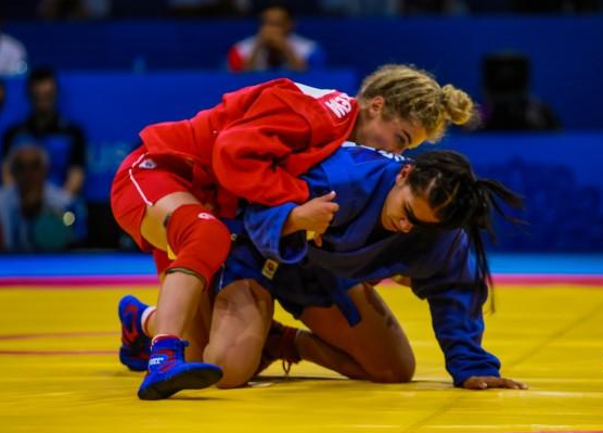Sambo featured at the recent European Games in Minsk ©FIAS