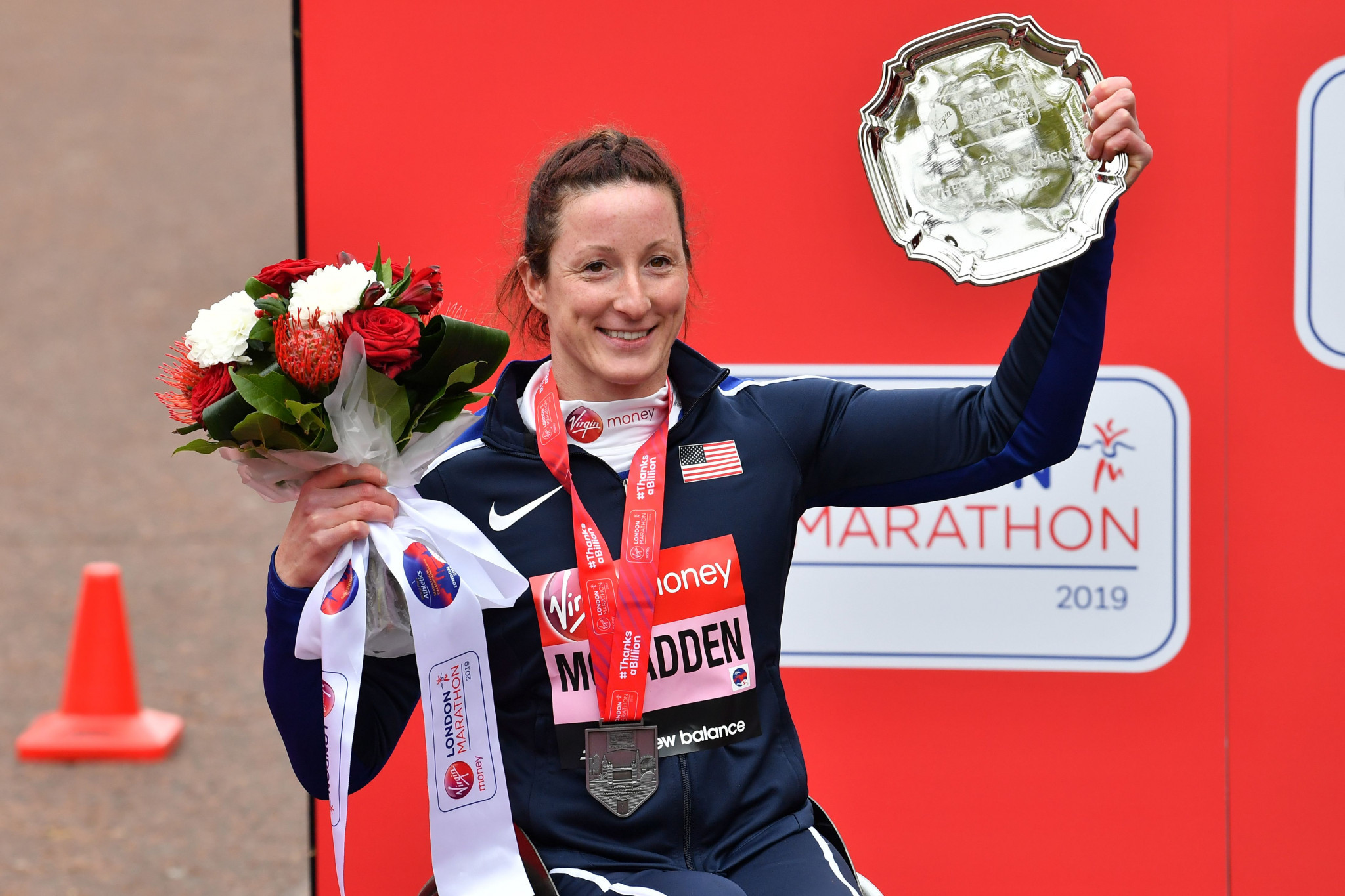 Wheelchair racer Tatyana McFadden is also among the six athletes on the programme ©Getty Images