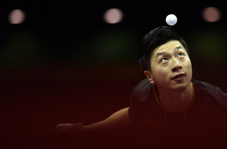 China's Ma Long topped the men's Race to Lisbon standings