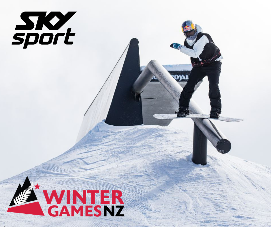 Winter Games NZ has announced that SKY Sport will be the official broadcast partner of the elite international snow sports event in the lead-up to the 2022 Winter Olympic and Paralympic Games in Beijing ©Winter Games NZ