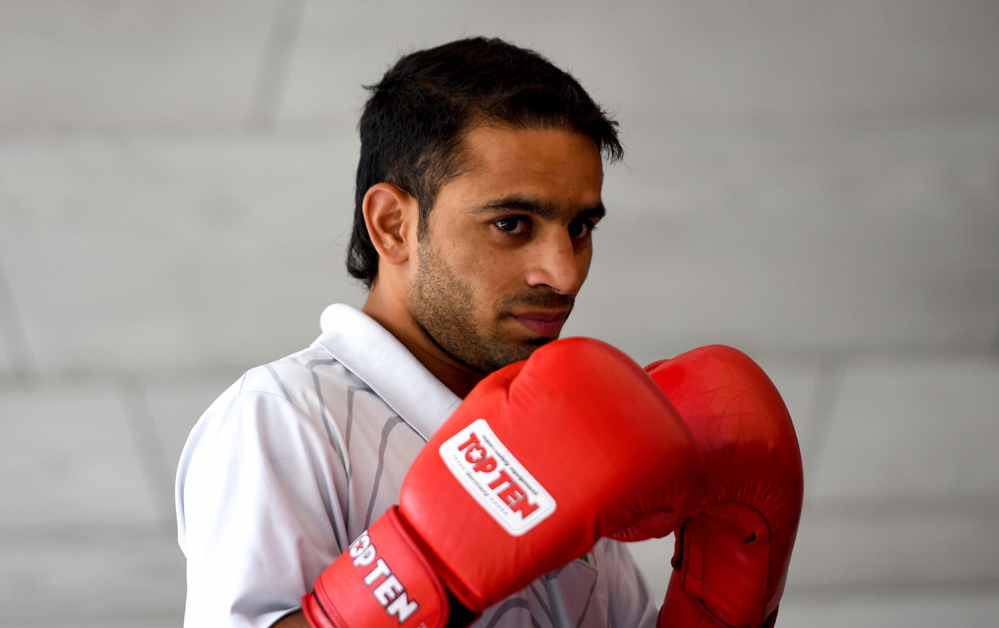 Boxer Amit Panghal is among the Indian athletes to have spoken out against boycotting Birmingham 2022 ©Getty Images