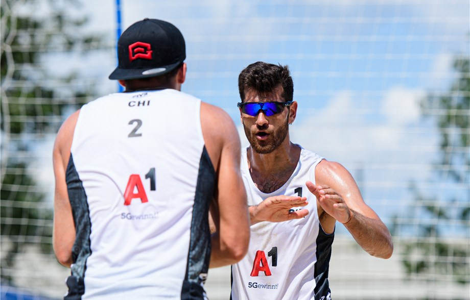 Newly-crowned Pan American Games champions continue impressive form at FIVB Beach World Tour event in Vienna