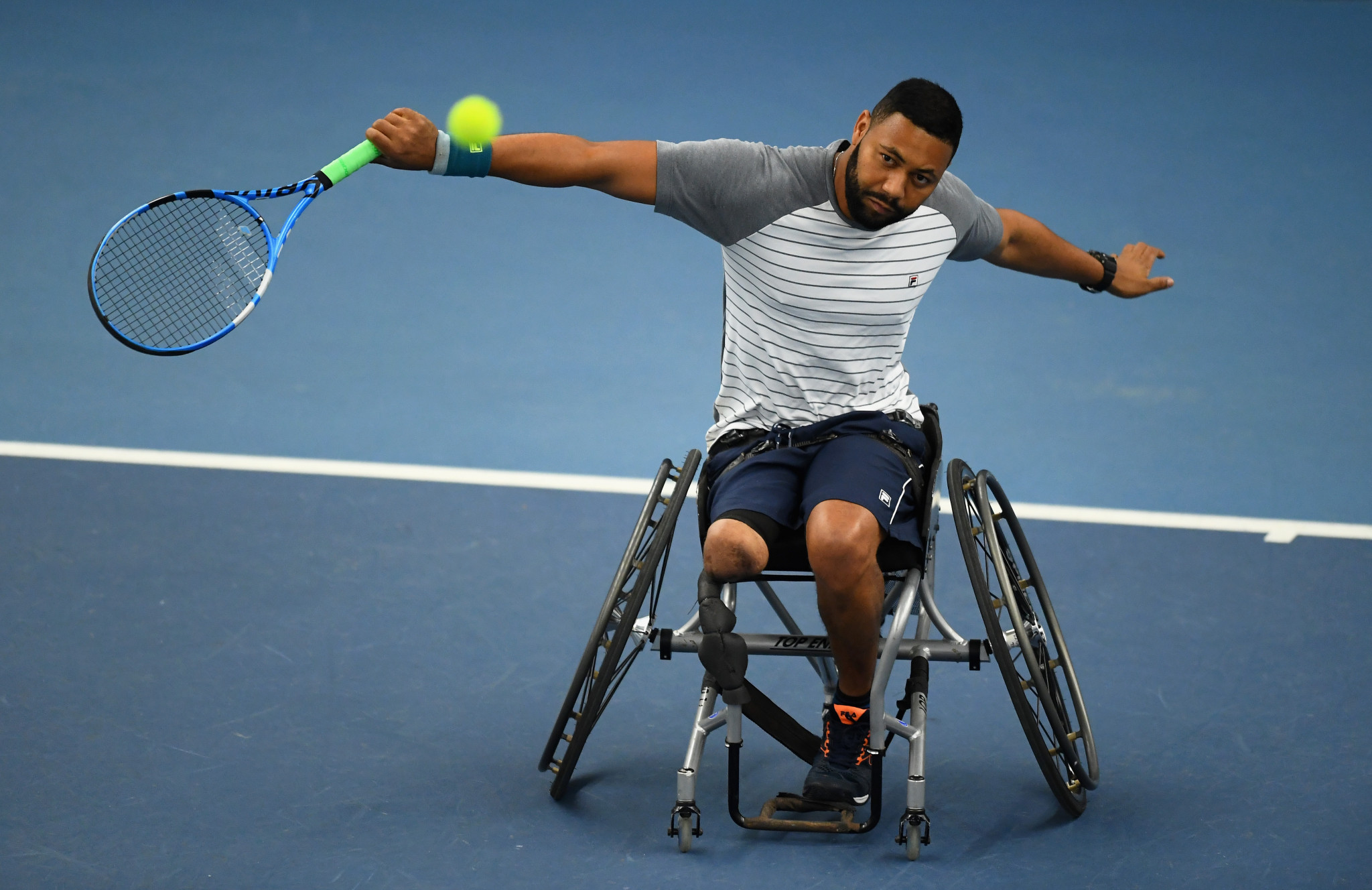 Brazil's Daniel Rodrigues fell to home favourite Jef Vandorpe at the Belgian Wheelchair Tennis Open ©Getty Images