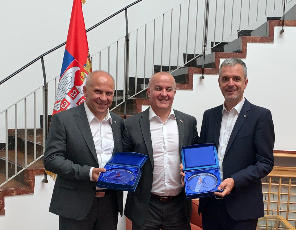 EUSA officials held various meetings in Serbia ahead of next summer's Games ©EUSA