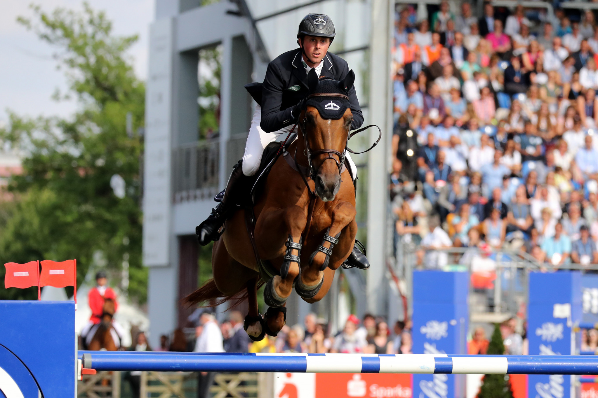 Britain's Ben Maher will be eyeing home victory at the Global Champions Tour event in London ©Getty Images