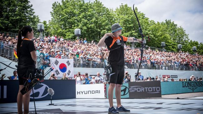 The 50th outdoor World Championships were held in ‘s-Hertogenbosch in June ©World Archery/Twitter
