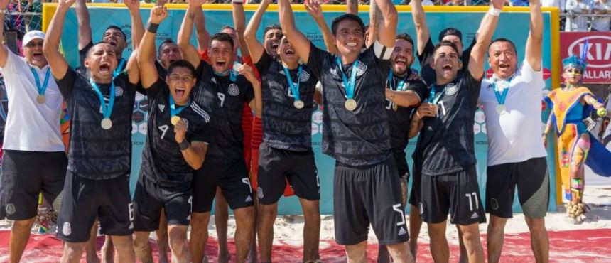 Mexico won the Confederation of North, Central American and Caribbean Association Football Beach Soccer Championships in May ©CONCACAF 