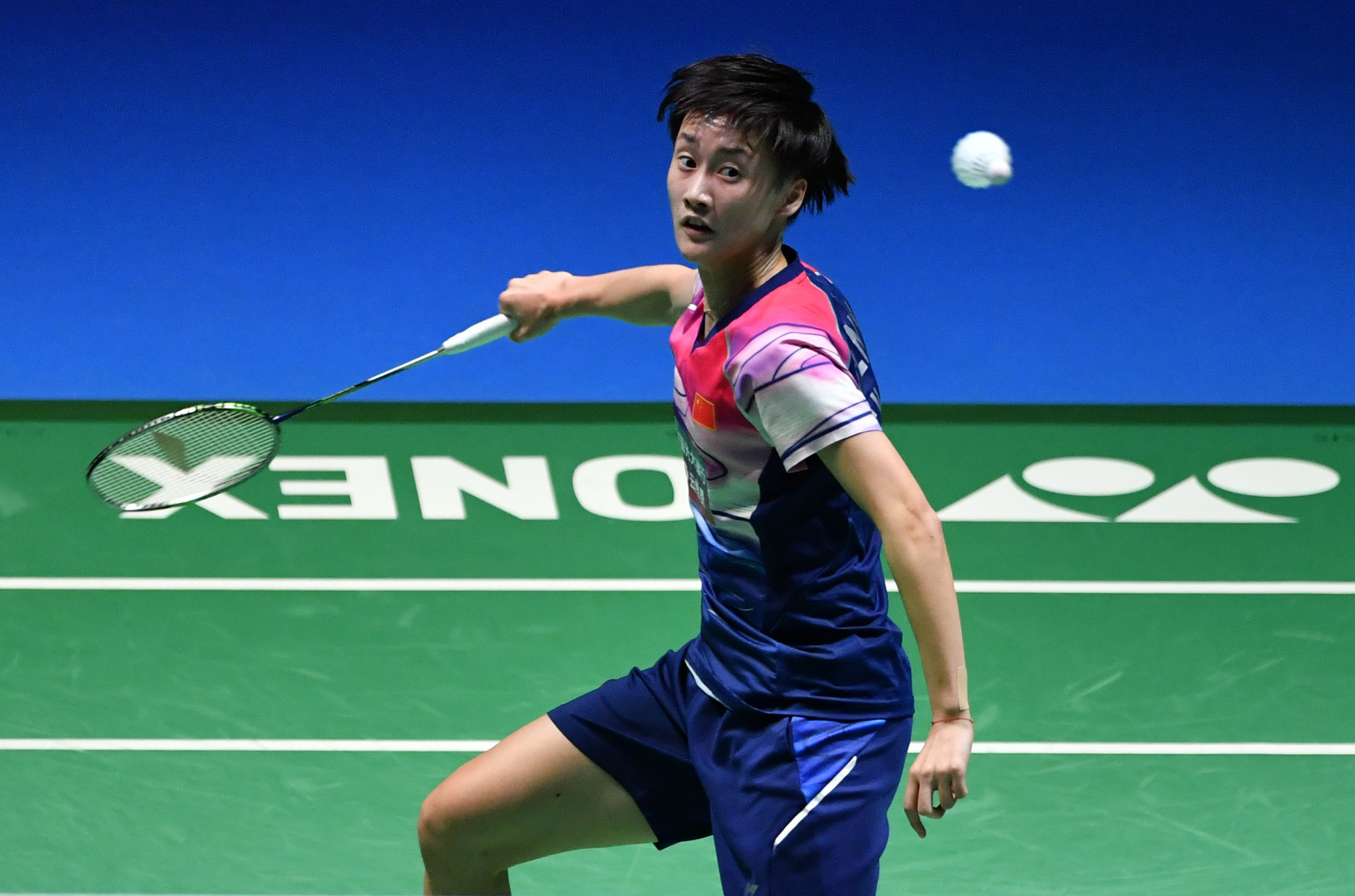 Top seed Chen Yufei eased into the last four of the women's singles at the Thailand Open ©Getty Images