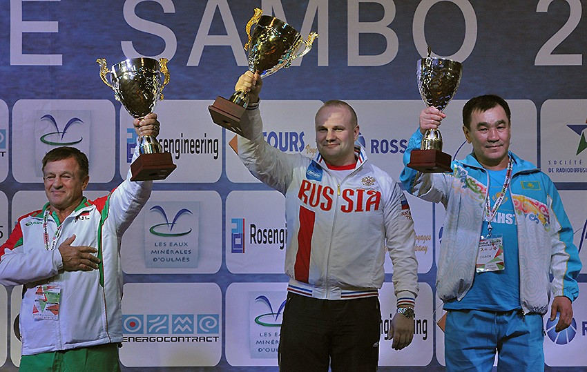 Russia seal place at top of World Sambo Championship medal standings with five more golds on final day