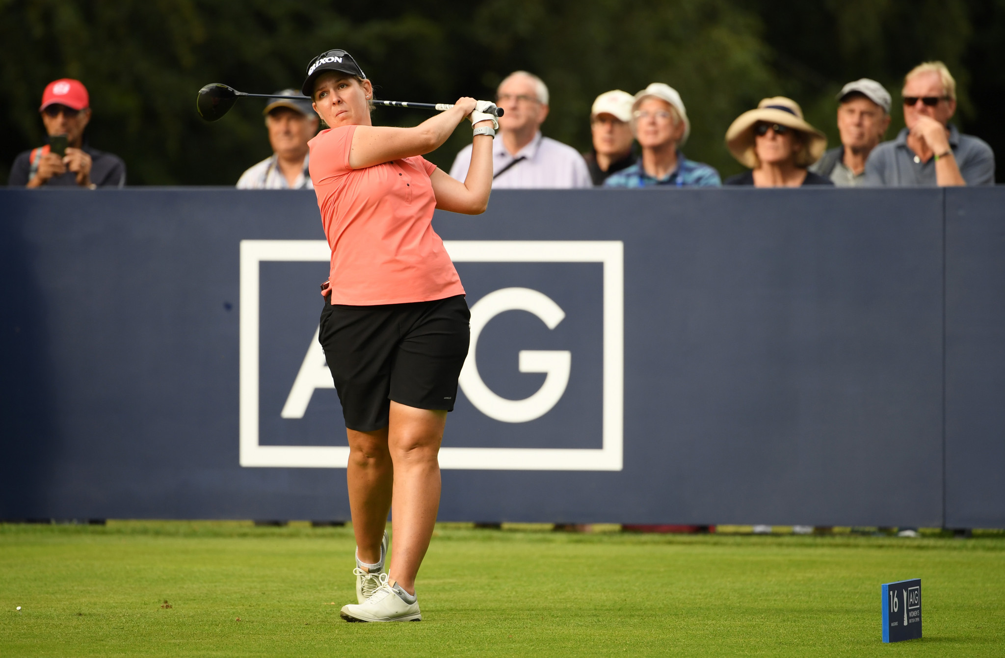 South Africa's Ashleigh Buhai extended her lead at the Women's British Open to three shots after firing a five-under-par 67 in the second round in Woburn ©Getty Images